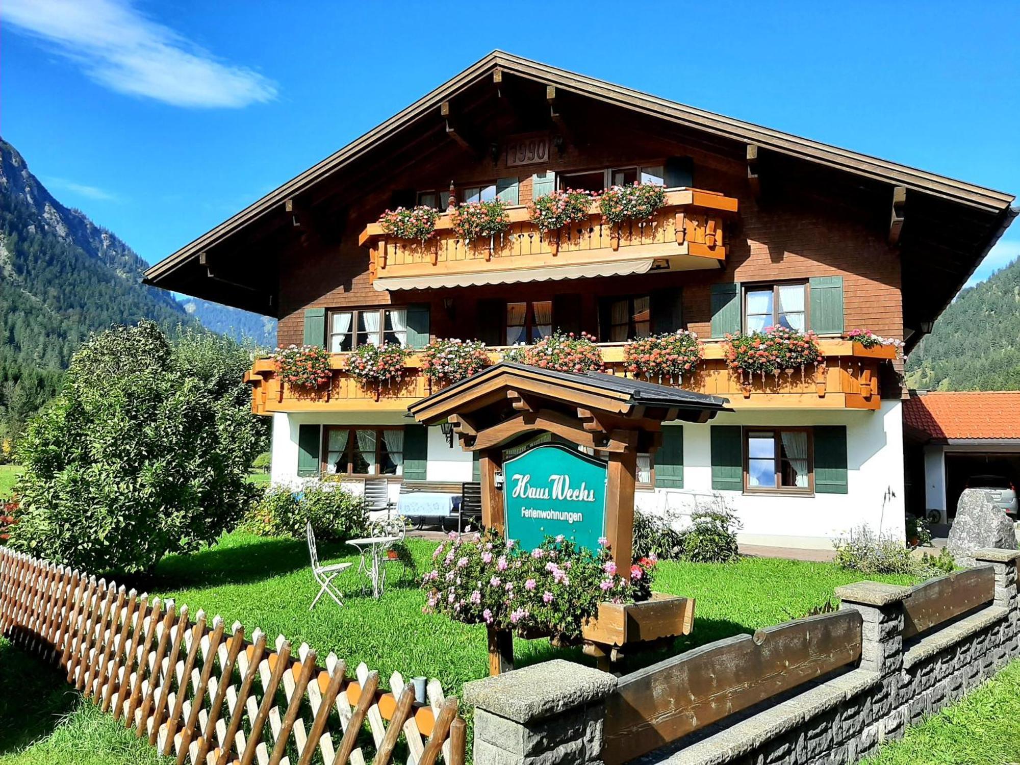 Ferienwohnung Haus Angelika Bad Hindelang Exterior foto